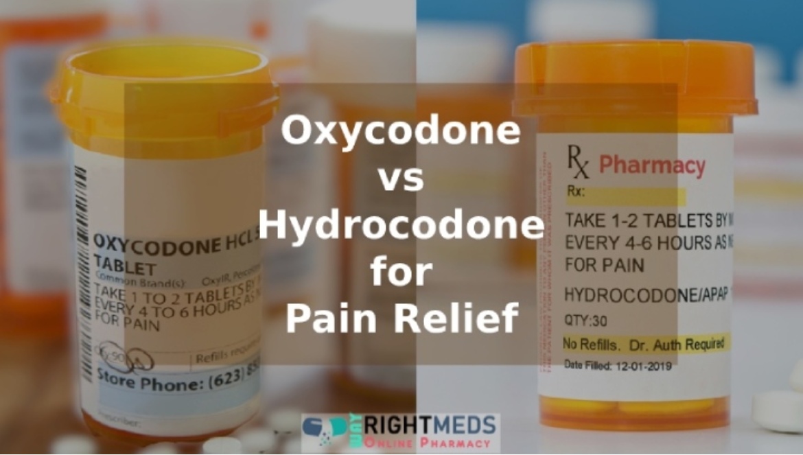 Oxycodone vs Hydrocodone